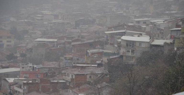 Bursa'da yoğun kar yağışı