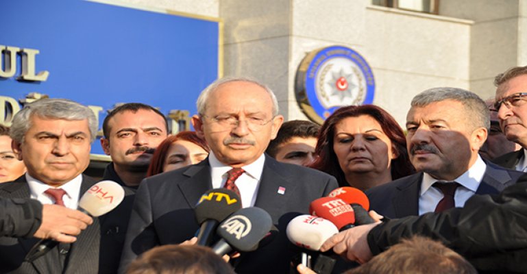 CHP lideri Kılıçdaroğlu: "İnşallah bir daha bu tür olaylar Türkiye'nin gündemine gelmez"