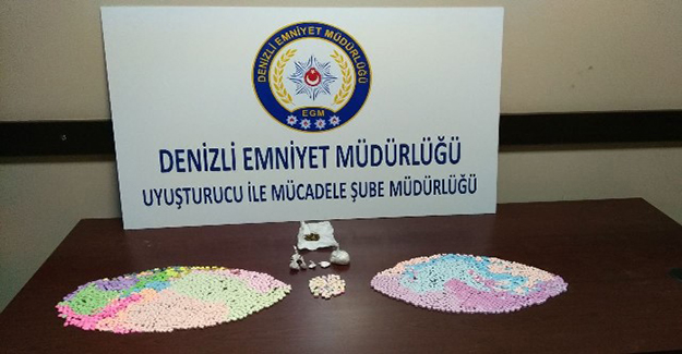 Denizli’de uyuşturucu operasyonu