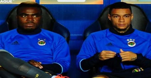 Fenerbahçe'de Emenike ve Van der Wiel, kadro dışı