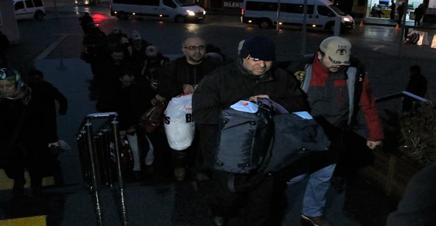 FETÖ'nün Öğretim Görevlisi ve Adliye Çalışanı 13 Kişi Adliyeye Sevk Edildi