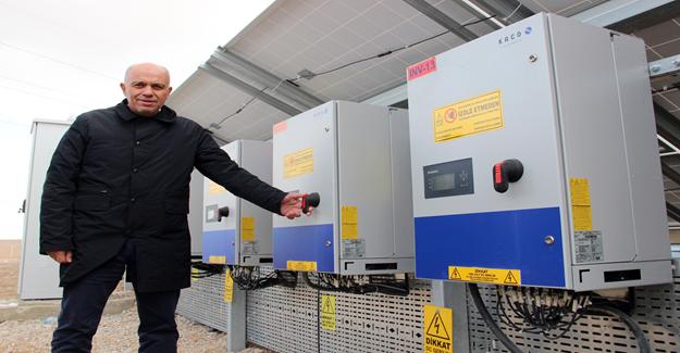 Karaman Belediyesinin Güneş Enerjisi Santralinde elektrik üretimi başladı