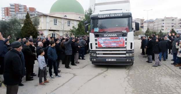 Mudanya Müftülüğü’nden Halep’e yardım TIR'ı