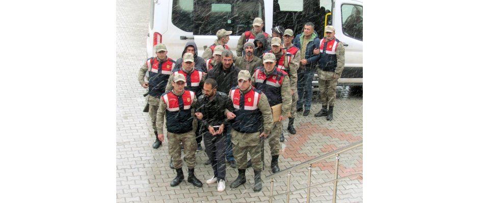 PKK propagandası iddiasıyla gözaltına alınan 10 kişi serbest bırakıldı