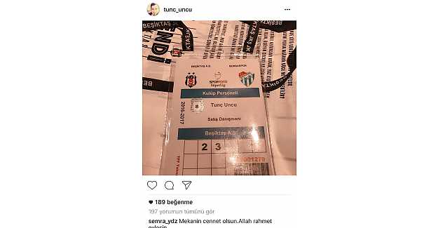 Şehit Tunç Uncu'nun son paylaşımı