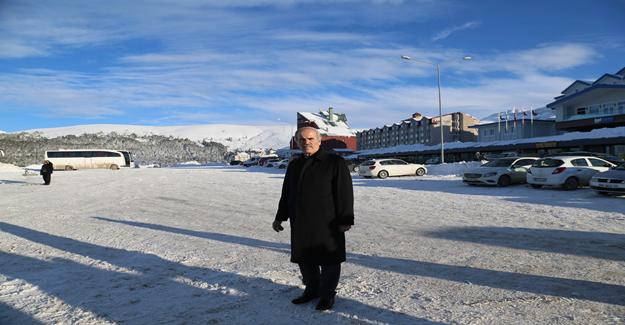 Uludağ'da trafik keşmekeşi sona erdi