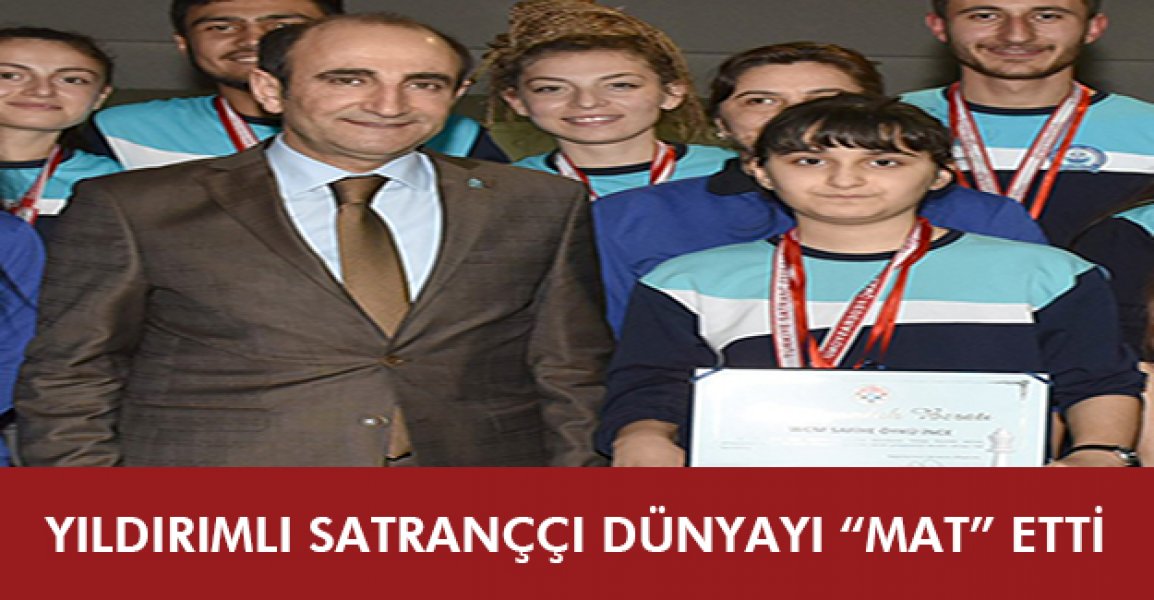 Yıldırımlı satranççı dünyayı 'mat' etti