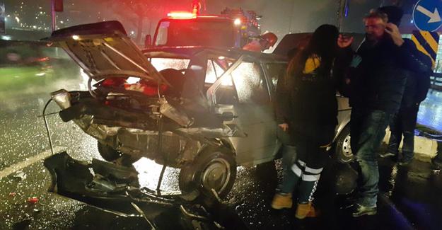 Zonguldak’ta trafik kazası 4 yaralı