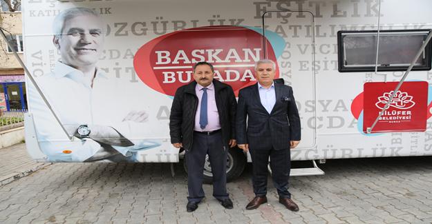 "Başkan Burada" karavanı 2017’de de mahallelerde
