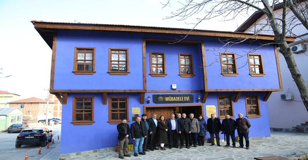 Taraklı Belediyesi'nden Nilüfer Belediyesi Mübadele Evi'ne inceleme