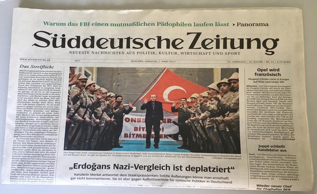 Alman medyası da raydan çıktı