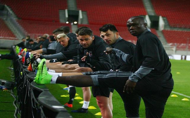 Beşiktaş, Olympiakos maç hazırlıklarını tamamladı