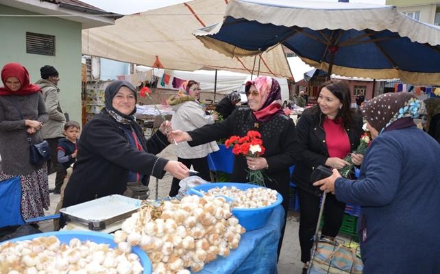 İznik'te Kadın Esnaflar Unutulmadı
