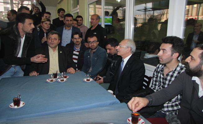 Kılıçdaroğlu’ndan Bursa’da kahvehane ziyareti