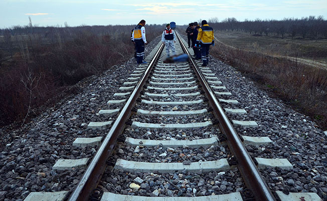 Konya'da tren raylarında ceset bulundu