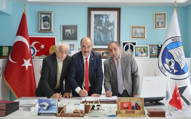 Mudanya'da Cem Evi Arsa Tahsis Protokolü İmzalandı
