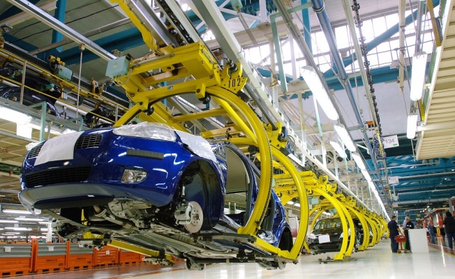 Otomotiv sektöründe üretim arttı