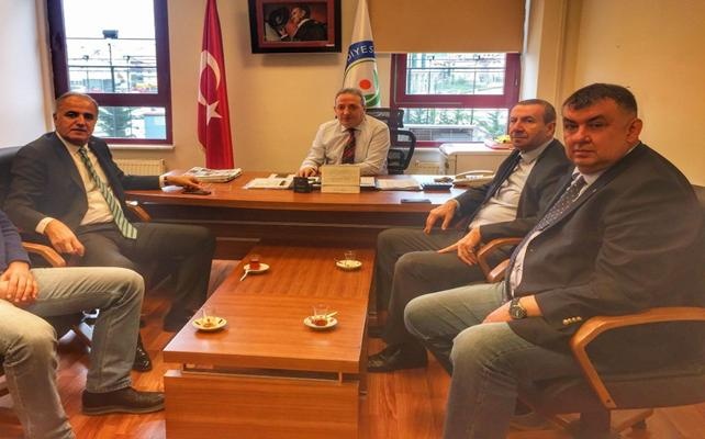 TVF Başkanı Üstündağ’dan Nilüfer Belediyespor’a ziyaret