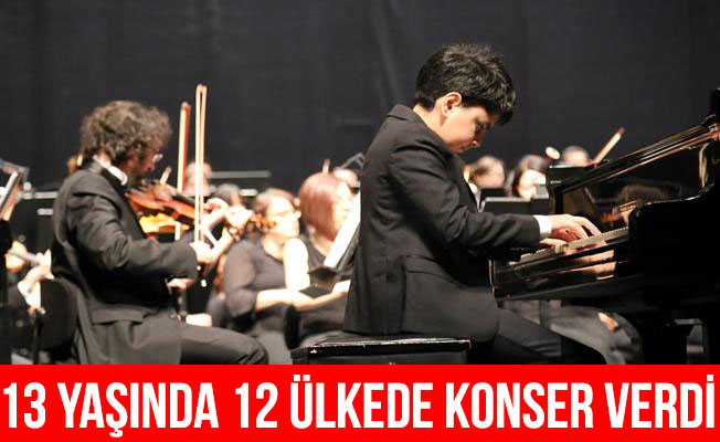 12 yaşındaki Rus piyanist 13 ülkede konser verdi