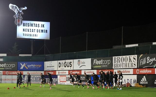 Beşiktaş'ta Olympique Lyon maçı hazırlıkları