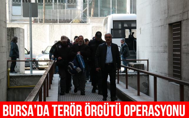 Bursa'da terör örgütü operasyonu