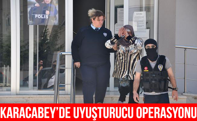 Bursa Karacabey'de uyuşturucu operasyonu