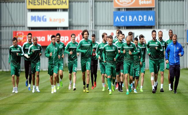 Bursaspor, Akhisar Belediyespor maçının hazırlıklarını tamamladı