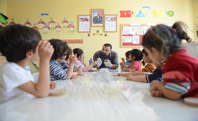 Eruh'lu Çocuklar Kendi Kuklalarını Yaptı