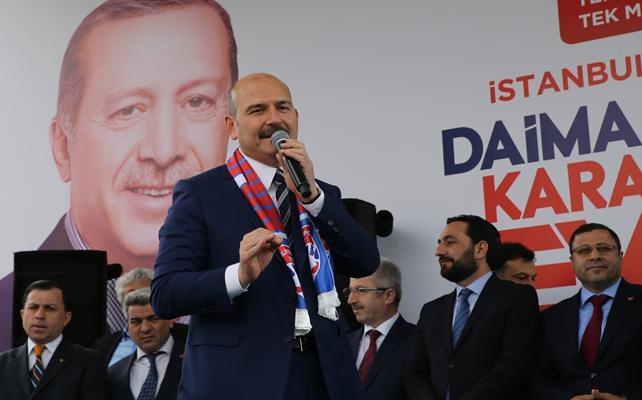 İçişleri Bakanı Süleyman Soylu İstanbul'da