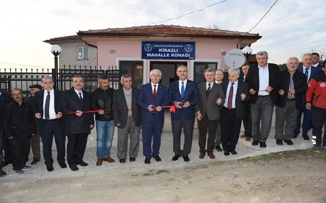 Mahalle konaklarıyla hizmet kalitesi artıyor