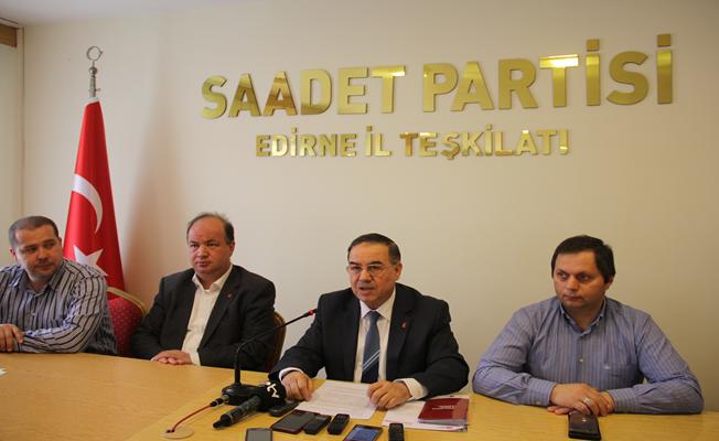 Saadet Partisi Genel Başkan Yardımcısı İriş: