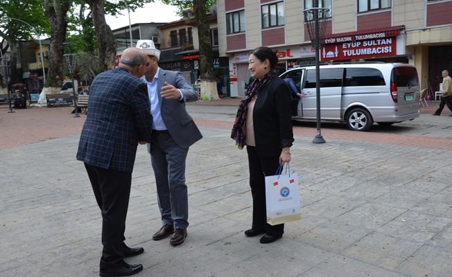 Başkonsolos Erkin SOPOKOV'dan Başka SARGIN'a ziyaret