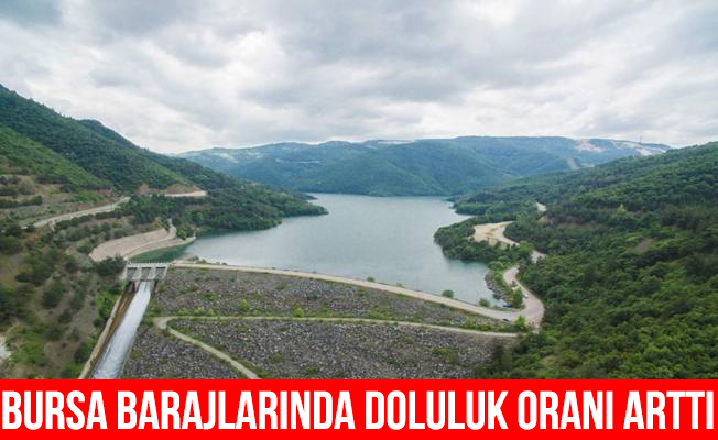 Bursa'daki barajlarında doluluk oranı arttı