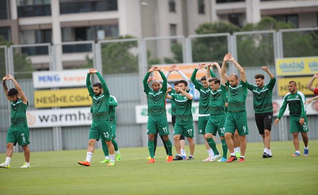 Bursaspor, Beşiktaş maçı hazırlıklarına başladı