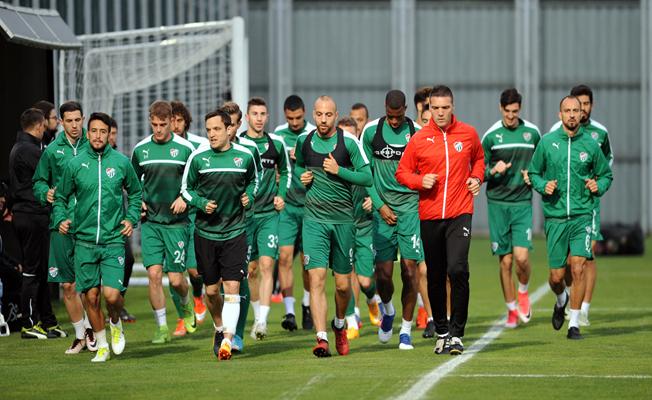 Bursaspor'da Antalyaspor maçı hazırlıkları