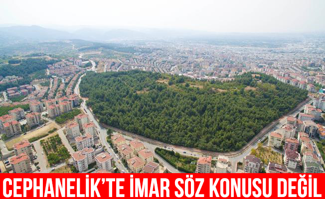 Cephanelik´te imar söz konusu değil