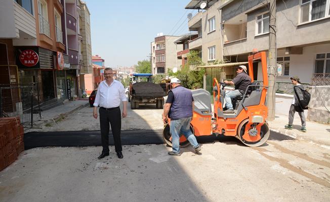 Karacabey’in Şehir İçi Yolları Yenileniyor