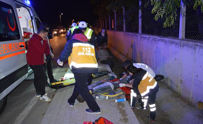 Lüleburgaz'da trafik kazası: 2 yaralı