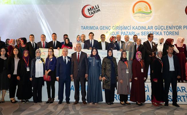 "Tarımda Genç Girişimci Kadınlar Güçleniyor" programı