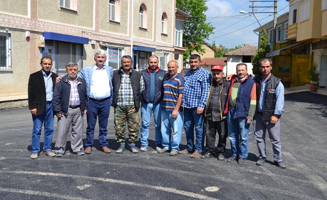 Yenişehir'de asfalt çalışmaları