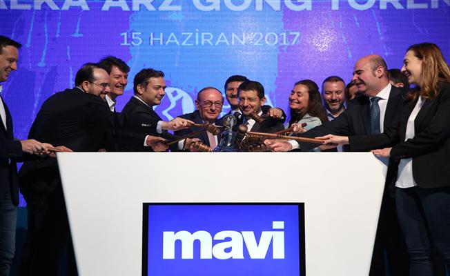 Borsa İstanbul'da gong Mavi için çaldı