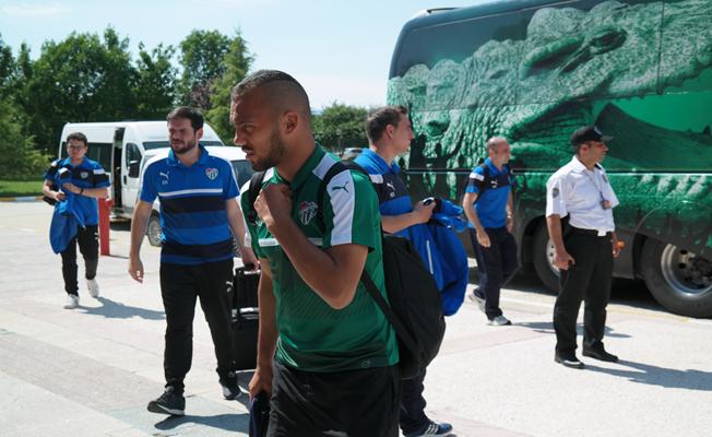 Bursaspor kafilesi, Ordu'da kampa girdi