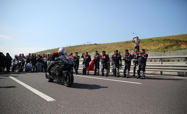 Kenan Sofuoğlu, Yavuz Sultan Selim Köprüsü'nde hız rekoru kırdı