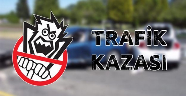 Kocaeli'deki trafik kazası güvenlik kamerasına yansıdı