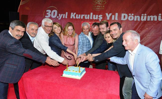 Nilüfer Belediyesi çalışanlarının 30. kuruluş yıl dönümü gururu