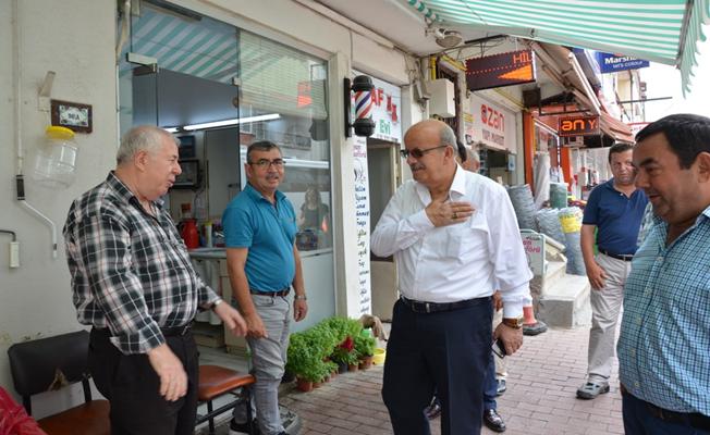 Başkan Sargın Mesaisine Esnaflarla Başlıyor
