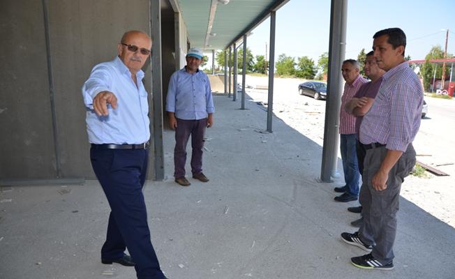 Başkan Sargın Tacir'deki Çalışmaları İnceledi