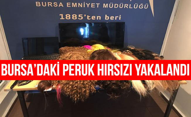Bursa'da kadın kuaföründen "peruk" hırsızlığı