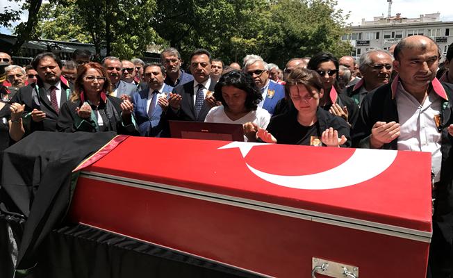 Bursa'da saldırıda ölen avukat için tören düzenlendi