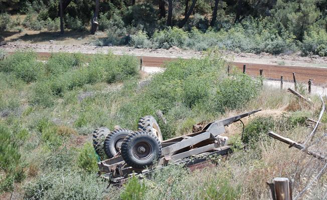 Çanakkale'de traktör devrildi: 2 ölü, 1 yaralı